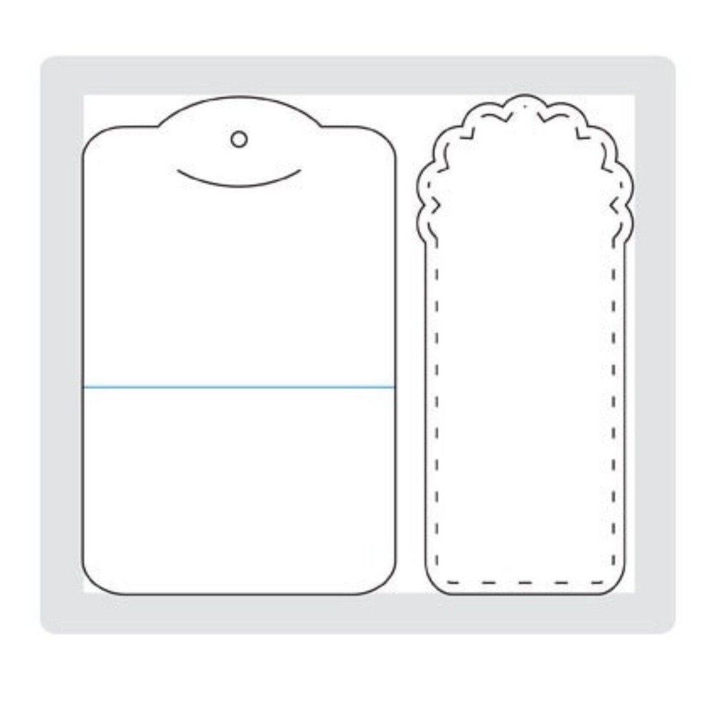 Stampin Up Exclusive Sizzix Big Shot Bigz Two Tags Die 115954 Signature Collect